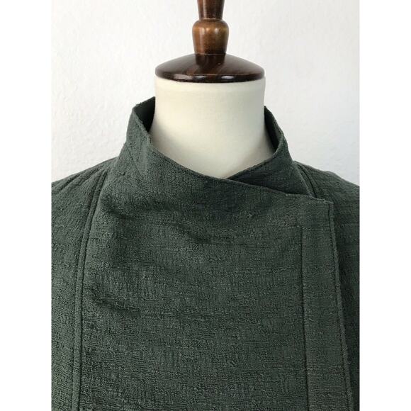 Vince Zip Front Textured Jacket FLAWS - Picture 2 of 11